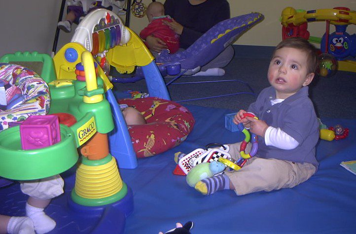 Kids engaged in playtime activities with toys